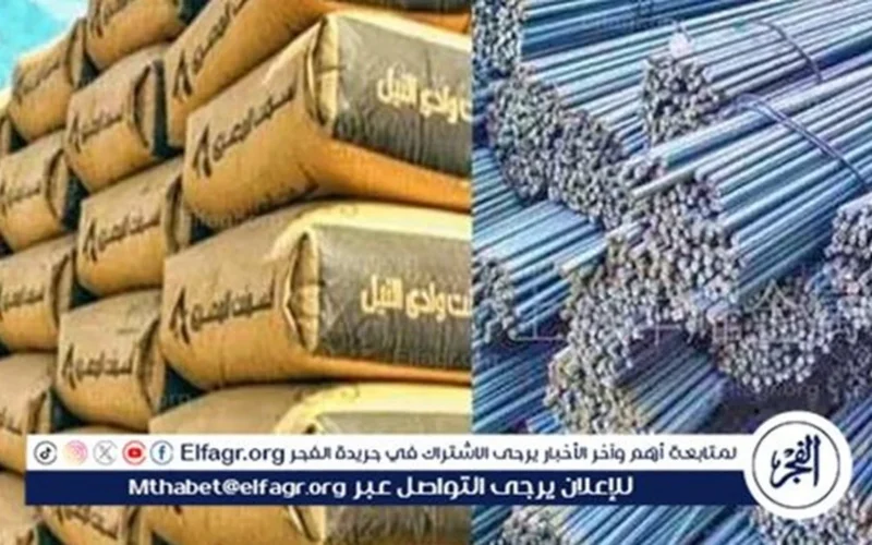 تحديث أسعار مواد البناء في أسوان الاثنين 1 ديسمبر 2025